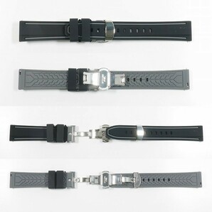 Swatch×OMEGA スウォッチ×オメガ Moon（＆ Mercury）専用応ラバーベルト Ｄバックル付き Wの画像8