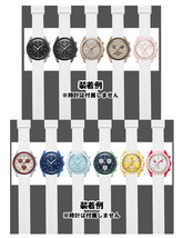 Swatch×OMEGA スウォッチ×オメガ 専用ラバーベルト ホワイト 尾錠付き_画像8