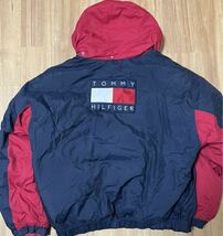 tommy hilfiger リバーシブルダウンジャケット　XXL 90s_画像3