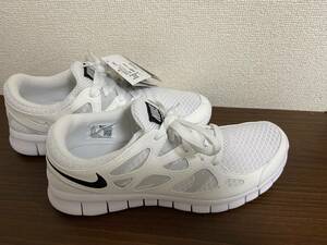 【送料無料】NIKE FREE RUN 2 白/白/灰/黒 28.0cm ナイキ フリー ラン 2 DH8853-100【タグ付き】