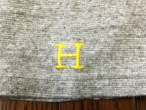 ハリウッドランチマーケット HRMARKET ストレッチ カットソー ７分袖 Tシャツ XL ４ 霜降りグレー H刺繍 ハリラン HRM 聖林公司 日本製_画像4