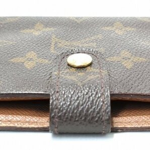 【1円スタート】 LOUIS VUITTON ルイ・ヴィトン アジェンダPM モノグラム 6穴式 手帳カバー スケジュール帳 R20005の画像4