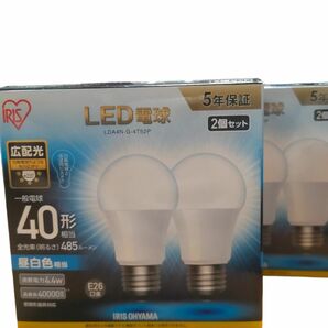 アイリスオーヤマ エコハイルクス LED電球 LDA4N-G-4T52P （昼光色）2個入り2箱セット