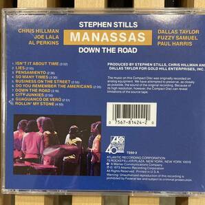 Stephen Stills Manassas / Down The Road スティーヴン・スティルス クリス・ヒルマンの画像2