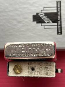 ZIPPO/ ジッポー/ 1941レプリカ オイルライター 美品 A・HP 2001年