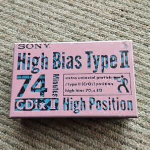 SONY カセットテープ 74×2本パックHigh Bias Type II High Position