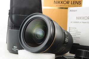 ★新品級★ Nikon ニコン AF-S NIKKOR 24-70mm F2.8 E ED VR 元箱付属品満載★清潔感溢れる綺麗な外観! カビ・クモリなし 細かく動作確認済