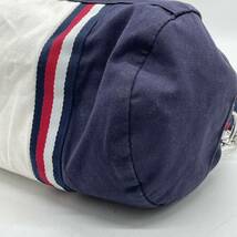 ★BN3402□TOMMY HILFIGER トミーヒルフィガー 2WAY ボストンバッグ ショルダーBAG ネイビー_画像4