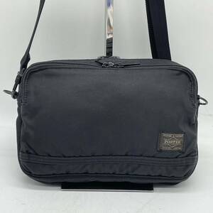 ★BN3541●PORTER FLASH ポーター フラッシュ　ショルダーバッグ　ブラック　黒　689-05940