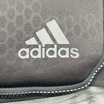 ⑩BN3874● adidas アディダス ショルダー付き ボストンバッグ 大型 スポーツ ゴルフ 旅行 合宿 ジム_画像3