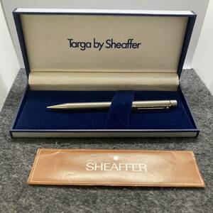 PE1938□SHEAFFER シェーファー ツイスト式 シャープペンシル タルガ シルバーカラー 筆記確認済み 箱付き