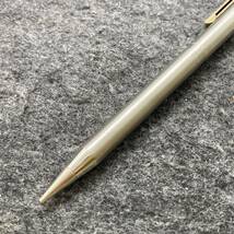 PE1938□SHEAFFER シェーファー ツイスト式 シャープペンシル タルガ シルバーカラー 筆記確認済み 箱付き_画像7