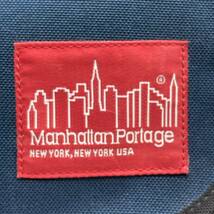 ★BN3927●Manhattan Portage マンハッタンポーテージ メッセンジャーバッグ ショルダーバッグ ネイビー CORDURA_画像3