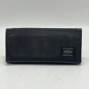 KO2247□PORTER SMOKY ポーター スモーキー 長財布 ロングウォレット ブラック 592-06371