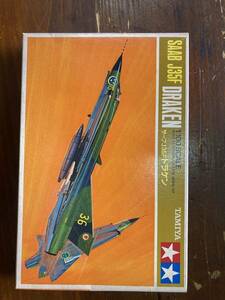 タミヤ 1/100 サーブドラケンJ35B ミニジェットシリーズ　SAAB J35F DRAKEN