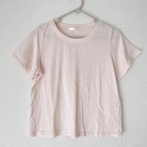 レトロガール　半袖　Tシャツ　ピンク