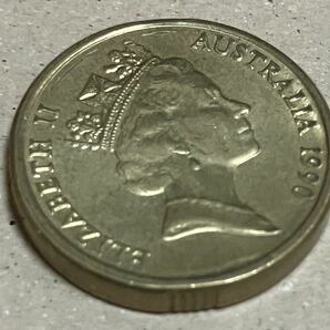 オーストラリア 2ドル 1990年 外国コイン 送料無料の画像3