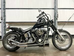 1988 FLSTC 1340 EVO Softail evo chopper стиль custom осмотр 08 год 03 месяц 