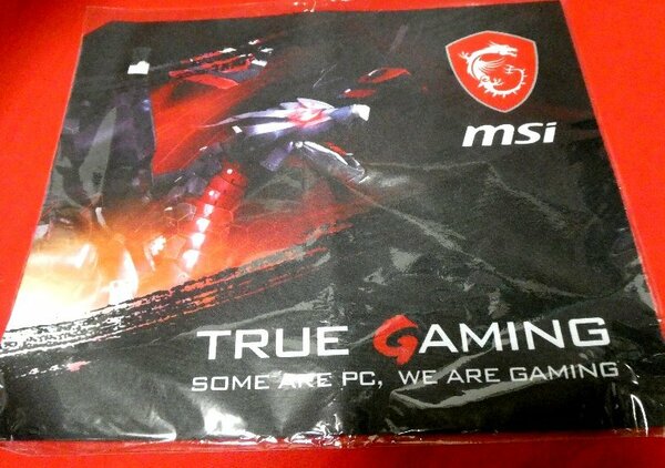 msi マウスパッド TRUE GAMING