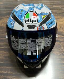 ■未使用■AGV PISTA GP R ロッシモデル 正規品 アジアンフィットLサイズ ピスタ 検)ROSSI 46 CORSA