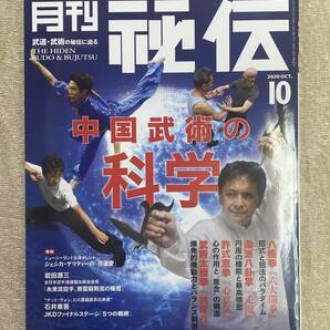 【送料無料】月刊 秘伝 2020年10月号 BABジャパン 古武術 古武道 八極拳 八卦掌 意拳 太極拳 空手の画像1