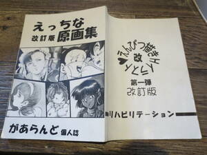 ☆2001年　があらんど　個人誌　えっちな　改訂版　原画集