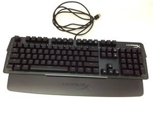 #2748 ゲーミングキーボード HYPER X MK001 通電 タイプ確認済み 中古 現状品