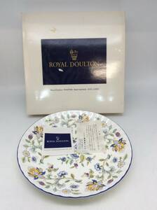 #2613 未使用 Royal Doulton ロイヤルドルトン MINTON ミントン ハドンホール 大皿 長期保管 プレート テーブルウェア 盛皿 食器 現状品