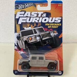 【未開封】ホットウィール Hot Wheels FAST&FURIOUS HUMMER H1 ハマー ワイルドスピード HW DECADES OF FAST