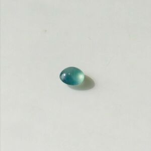 [BGO-01] ジェイド　JADE ヒスイ　本翡翠　ブレスレット　グアテマラ産　アイスブルー　5mm ルース　小粒