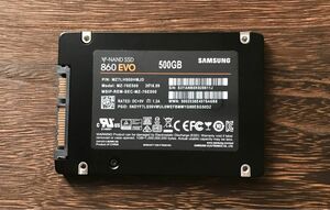 Samsung サムスン SSD 860 EVO 500GB Crystal Disk Info正常 99% 2983時間