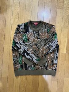 ★☆supreme カモ セーター リアルツリー柄 シュプリーム　美品