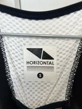 horizontal hzt lead bib shorts sサイズ Rapha Castelli ビブショーツ_画像7