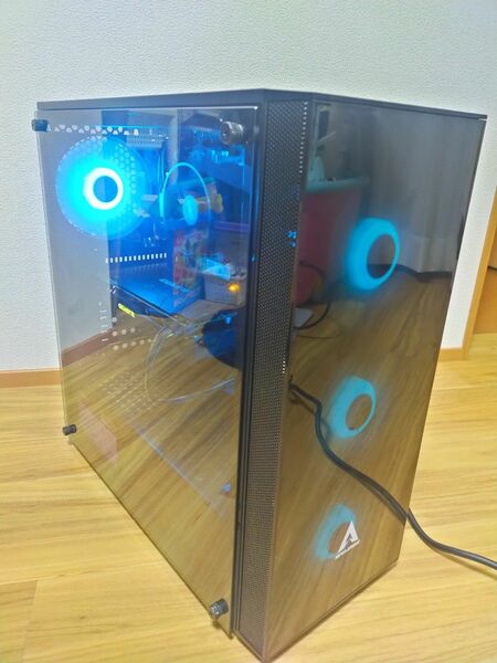 ゲーミングPC 黒 メモリ 16GB Ryzen 5 パルワールドFortnite/APEX/原神/VARORANT/Win11