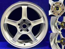 ヨコハマ アドバンレーシング＊17インチホイール＊17x7JJ/オフセット+45/PCD114.3-5H＊4本セット_画像7