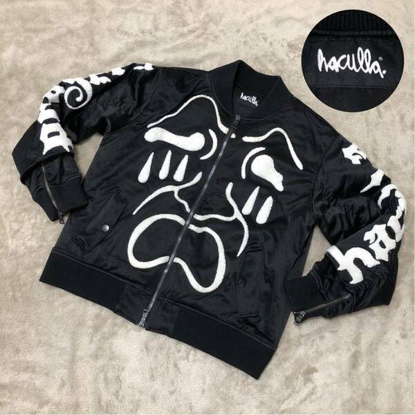 希少★高級 haculla ハキュラ SCREAM BOMBER スクリーム ボンバージャケット ブルゾン XLサイズ Harif Guzman Jon Koon 定価17万円程