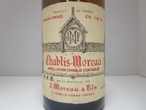 J.モロー シャブリ 1989 750ml 12.5% Chablis-Moreau ワイン 未開栓 古酒 /B34707_画像1