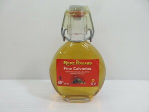 メール プラール ファイン カルヴァドス MERE POULARD FINE CALVADOS 200ml 40% ブランデー 未開栓 古酒 1円スタート/A38242