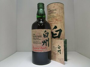 サントリー シングルモルト 白州 ジャパニーズフォレスト ビタースウィートエディション 700ml 43% SUNTORY 国産 未開栓 箱・冊子付/C20310