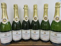 12本セット スパークリングワイン CUVEE LAURENT BLANC DE BLANCS 750ml 11.5% 未開栓 古酒 1円スタート/3-8-5_画像4