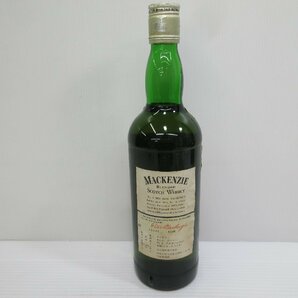 ザ リアル マッケンジー THE REAL MACKENZIE 750ml 43% スコッチウイスキー 特級 従価 未開栓 古酒/A38577の画像2