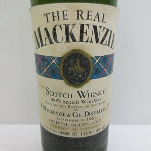 ザ リアル マッケンジー THE REAL MACKENZIE 750ml 43% スコッチウイスキー 特級 従価 未開栓 古酒/A38577の画像3