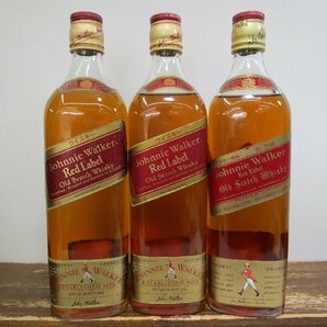 8本セット ジョニーウォーカー レッドラベル 赤 750~ 43% Johnnie Walker Red Label スコッチウイスキー 未開栓 古酒 1円スタート/3-26-21の画像6