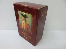 ヘネシー XO グリーンボトル 金キャップ Hennessy 700ml 40% コニャックブランデー 未開栓 古酒 箱付き/A39169_画像9