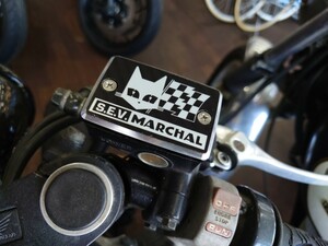 ■ゼファーx/XJR/CBX/ZRX 純正マスターシリンダー用【MARACHAL/マーシャル】黒銀 #マスターシリンダー #バリオス #XJR400 #ゼファーx #ZRX