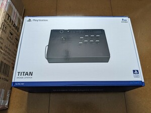 【Qanba】 アーケードジョイスティック　タイタン B1 Titan　【PS5/PS4/PC】未使用品