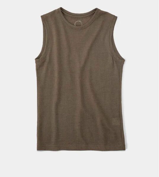 山と道　DF Mesh Merino Sleeveless Taupe L