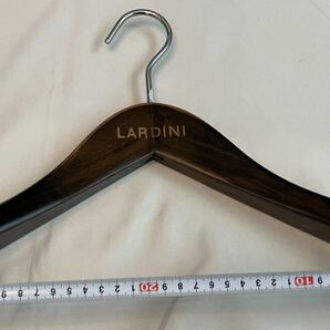 LARDINI ラルディーニ 木製 ジャケット ハンガー 木製ハンガー ブラウン系の画像5