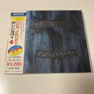 【国内盤洋楽 CDアルバム】ボン・ジョヴィ／ニュージャージー／ピクチャー CD／3200円盤 税表記なし／カセットテープ、 CD多数出品中