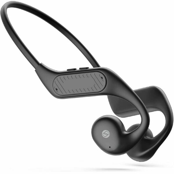 新規発売 F.G.S 空気伝導イヤホン Bluetooth 5.3 耳を塞がないイヤホン スポーツイヤホン マイク付き 携帯イヤホンブラック